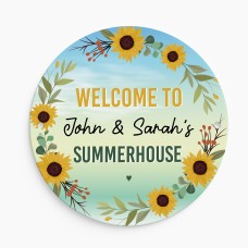 Personalised Welcome To Any Name's Summerhouse Sign For Garden