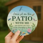 Garden Signs For Outside Acrylic Garden Signs Patio Sign