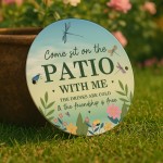 Garden Signs For Outside Acrylic Garden Signs Patio Sign