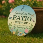 Garden Signs For Outside Acrylic Garden Signs Patio Sign