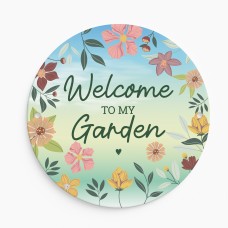 Welcome To My Garden Sign For Outside Shed Summerhouse Sign