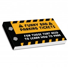 Bad Parking Cards Fake Parking Tickets 38 Page Coupon Book