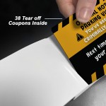 Bad Parking Cards Fake Parking Tickets 38 Page Coupon Book