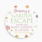 Garden Sign For Outside GARDEN ESCAPE Sign Personalised