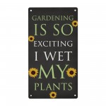 Funny Garden Sign For Outdoors Wet My Plants Funny Gift For Him 
