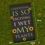 Funny Garden Sign For Outdoors Wet My Plants Funny Gift For Him 