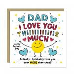 Fathers Day Card For Dad Happy Father's Day Card For Dad