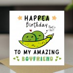 Funny Happy Birthday Card For Boyfriend With Kraft Envelope