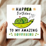 Funny Happy Birthday Card For Boyfriend With Kraft Envelope
