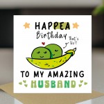 Funny Happy Birthday Card For Husband With Kraft Envelope