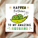 Funny Happy Birthday Card For Husband With Kraft Envelope