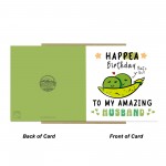 Funny Happy Birthday Card For Husband With Kraft Envelope