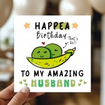 Funny Happy Birthday Card For Husband With Kraft Envelope