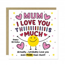 Mum Birthday Card For Her Mum Cards From Children Daughter Son