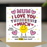 Mum Birthday Card For Her Mum Cards From Children Daughter Son