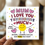 Mum Birthday Card For Her Mum Cards From Children Daughter Son