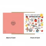 Card Of Appreciation Thank You Card For Teacher Assistant
