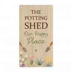 The Potting Shed Sign For Garden Summerhouse Greenhouse 22x12cm