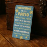 Garden Sign For Patio Hanging Wall Door Sign Welcome Signs