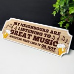 Sign For Home Bar Pub Garden Sign For Outside Man Cave Plaque