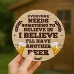 Funny Bar Signs For Home Bar Outside Round Wall Plaque Bar Sign