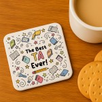 Teacher Gifts For Women Best TA Gift Teaching Assistant Coaster