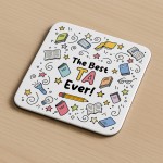 Teacher Gifts For Women Best TA Gift Teaching Assistant Coaster