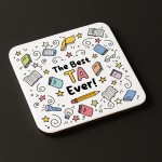 Teacher Gifts For Women Best TA Gift Teaching Assistant Coaster