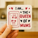 Best MUM Gift Mum Coaster For Birthday Christmas From Son