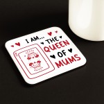 Best MUM Gift Mum Coaster For Birthday Christmas From Son