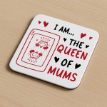 Best MUM Gift Mum Coaster For Birthday Christmas From Son