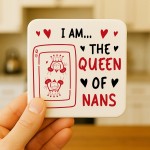 Best Nan Gift Nan Coaster For Birthday Christmas From Grandson