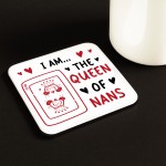 Best Nan Gift Nan Coaster For Birthday Christmas From Grandson