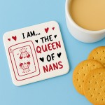 Best Nan Gift Nan Coaster For Birthday Christmas From Grandson