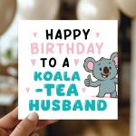 Husband Birthday Card From Wife Funny Card For Partner 145x145mm
