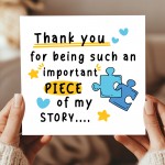Thank You Card For Teachers Teaching Assistant Appreciation Card