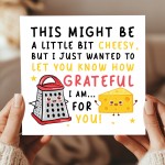 Grateful For You Card Thank You Card For Teacher Volunteer