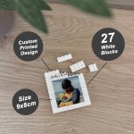 Personalised 1st Fathers Day Gift Brick Photo Block Gifts