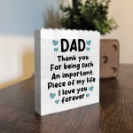 Dad Gift Building Block Puzzle Gift Thank You Gifts For Him Dad