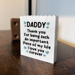 Daddy Gift Building Block Puzzle Gift Thank You Gifts For Him