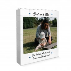 Personalised Fathers Day Photo Block Thank You Gift for Dad