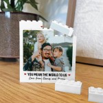 Personalised Gift For Dad For Fathers Day Birthday Puzzle Gift