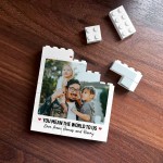 Personalised Gift For Dad For Fathers Day Birthday Puzzle Gift
