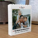 Personalised Gift For Dad For Fathers Day Birthday Puzzle Gift
