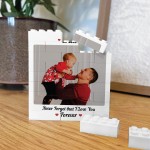 Personalised Building Photo Block Gift For Dad Fathers Day