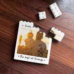 Daddy And Daughter Plaque Brick Photo Block Gift For Fathers Day