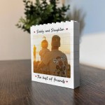 Daddy And Daughter Plaque Brick Photo Block Gift For Fathers Day