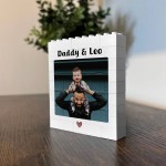 Brick Photo Block Gift For Fathers Day Birthday Personalised