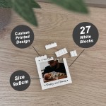 Personalised Gift For Fathers Day Birthday Brick Photo Block