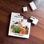 Personalised Photo Block Thank You Gift For Daddy Dad Grandad
